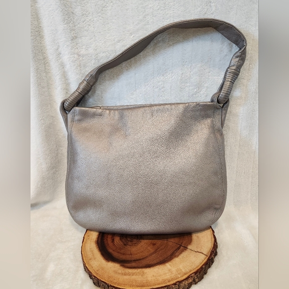 Derek Alexander shoulder bag silver. - Picture 2 of 6